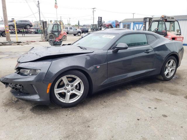 1G1FA1RX1J0107923 - 2018 CHEVROLET CAMARO LS GRAY photo 1