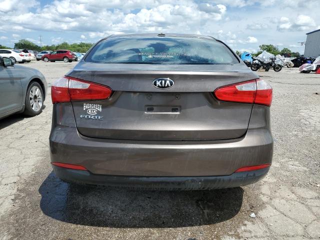 KNAFX4A62E5143507 - 2014 KIA FORTE LX TAN photo 6