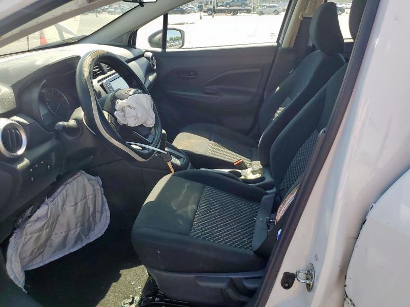 3N1CN8DV6RL908877 - 2024 NISSAN VERSA S WHITE photo 7