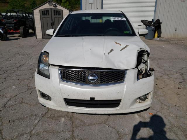 3N1AB6AP9BL674038 - 2011 NISSAN SENTRA 2.0 WHITE photo 5