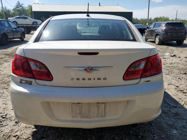 1C3CC4FB5AN208579 - 2010 CHRYSLER SEBRING TOURING WHITE photo 6