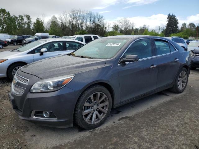 1G11H5SA2DF139560 - 2013 CHEVROLET MALIBU LTZ ნაცრისფერი ფოტო 1