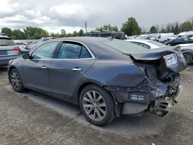 1G11H5SA2DF139560 - 2013 CHEVROLET MALIBU LTZ ნაცრისფერი ფოტო 2