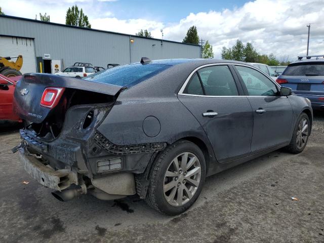 1G11H5SA2DF139560 - 2013 CHEVROLET MALIBU LTZ ნაცრისფერი ფოტო 3