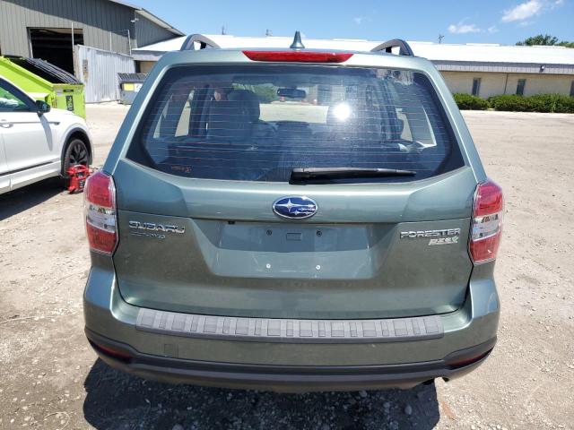 JF2SJABCXGH447127 - 2016 SUBARU FORESTER 2.5I GREEN photo 6