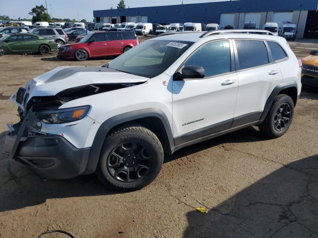 1C4PJMBX0KD422357 - 2019 JEEP CHEROKEE TRAILHAWK WHITE photo 1