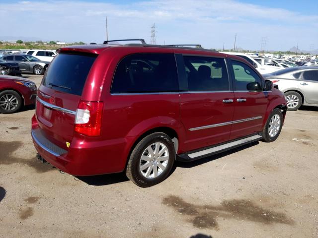 2C4RC1BG6GR260952 - 2016 CHRYSLER TOWN & COU TOURING 红色 照片 3