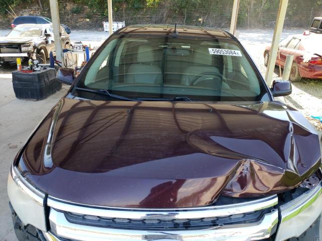 2FMDK3KC2BBB11893 - 2011 FORD EDGE LIMITED BURGUNDY photo 11