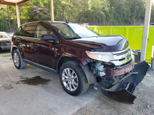 2FMDK3KC2BBB11893 - 2011 FORD EDGE LIMITED BURGUNDY photo 4