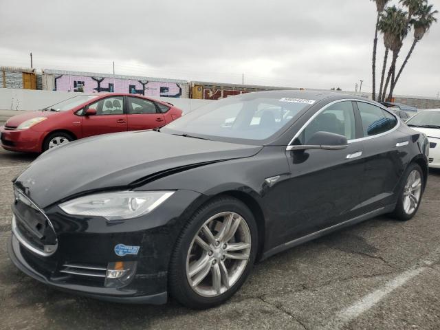 5YJSA1BG1DFP12644 - 2013 TESLA MODEL S BLACK photo 1