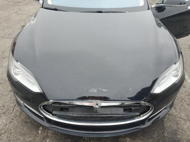 5YJSA1BG1DFP12644 - 2013 TESLA MODEL S BLACK photo 11