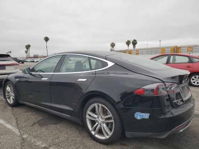5YJSA1BG1DFP12644 - 2013 TESLA MODEL S BLACK photo 2