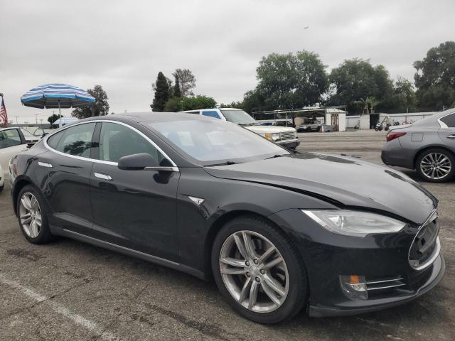 5YJSA1BG1DFP12644 - 2013 TESLA MODEL S BLACK photo 4