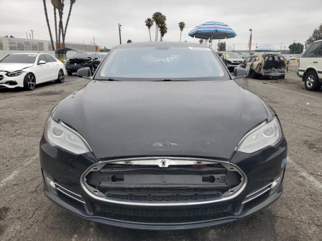5YJSA1BG1DFP12644 - 2013 TESLA MODEL S BLACK photo 5
