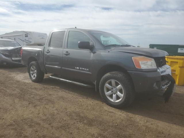 1N6BA0EC3CN305974 - 2012 NISSAN TITAN S 灰色 照片 4