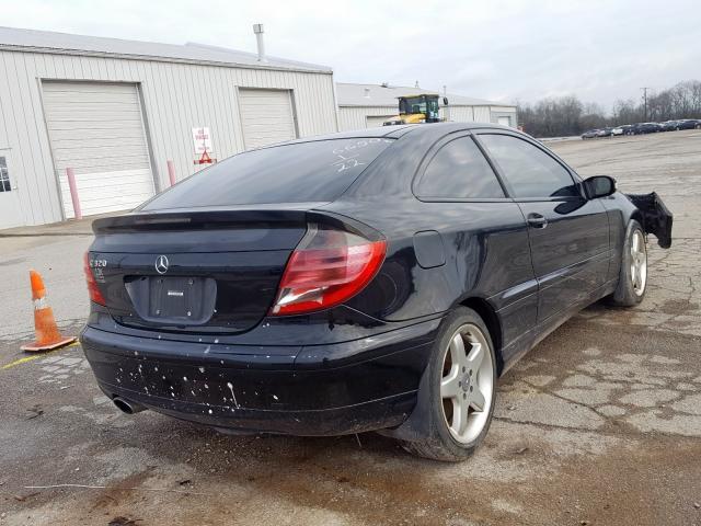 WDBRN64J64A596650 - 2004 MERCEDES-BENZ C 320 SPORT COUPE  photo 4