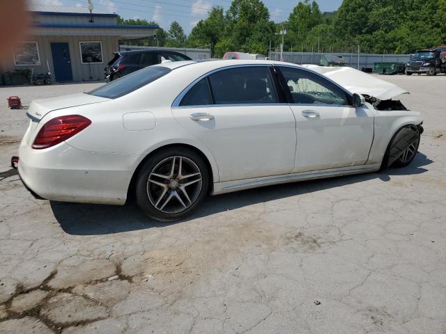 WDDUG8FBXGA268309 - 2016 MERCEDES-BENZ S 550 4MATIC WHITE photo 3