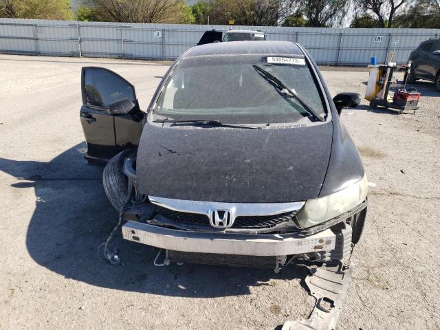 19XFA1F63AE050652 - 2010 HONDA CIVIC LX-S أسود صورة 5