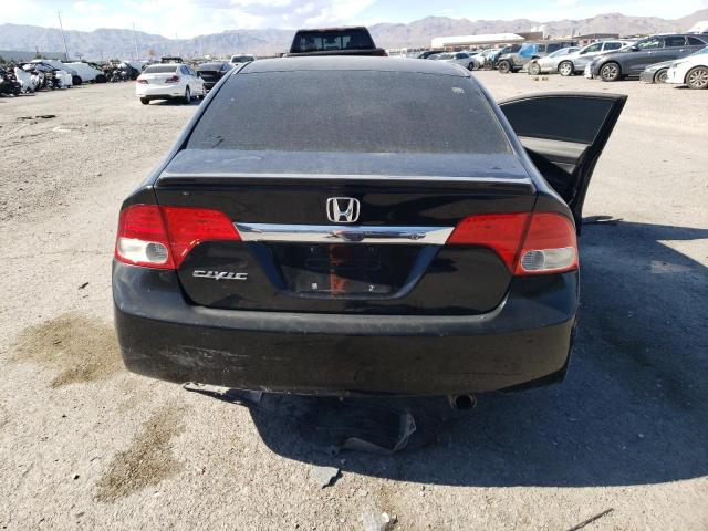 19XFA1F63AE050652 - 2010 HONDA CIVIC LX-S أسود صورة 6