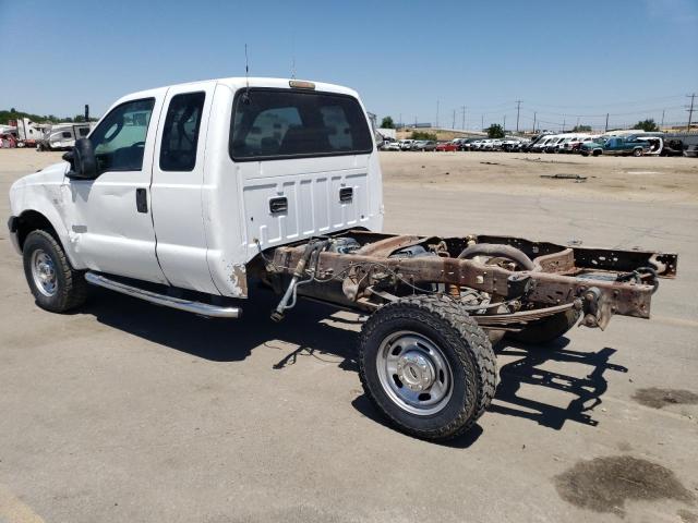 1FTWX31P47EA88700 - 2007 FORD F350 SRW SUPER DUTY WHITE photo 2