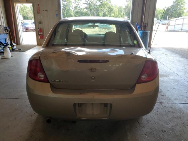 1G1AK55F777342418 - 2007 CHEVROLET COBALT LS TAN photo 6