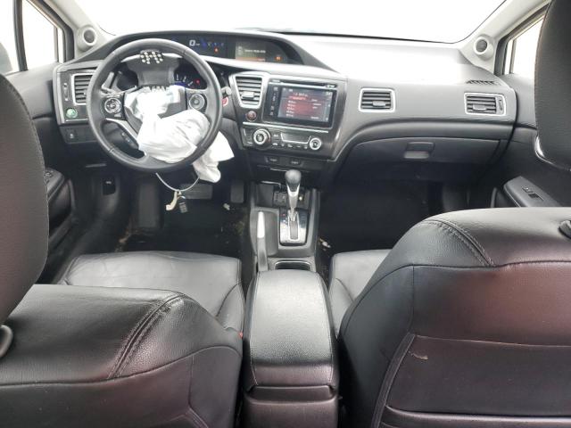 19XFB2F96FE228512 - 2015 HONDA CIVIC EXL WHITE photo 8