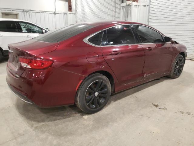 1C3CCCAB4GN112274 - 2016 CHRYSLER 200 LIMITED MAROON photo 3