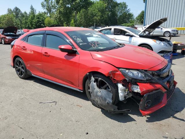 SHHFK7G40JU201095 - 2018 HONDA CIVIC SPORT 红色 照片 4