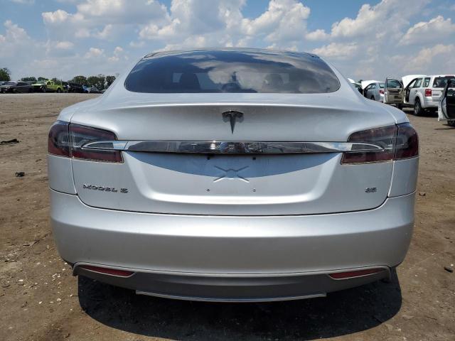 5YJSA1CN3DFP11699 - 2013 TESLA MODEL S ვერცხლისფერი ფოტო 6
