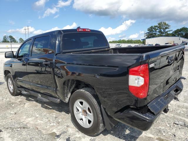 5TFEY5F16MX293444 - 2021 TOYOTA TUNDRA CREWMAX SR5 BLACK photo 2