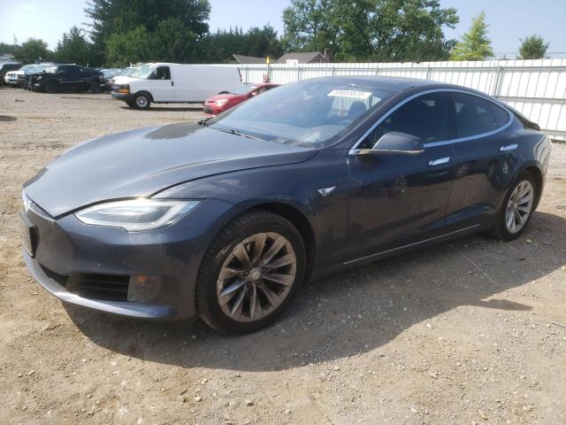 5YJSA1E22GF153321 - 2016 TESLA MODEL S Մոխրագույն լուսանկար 1