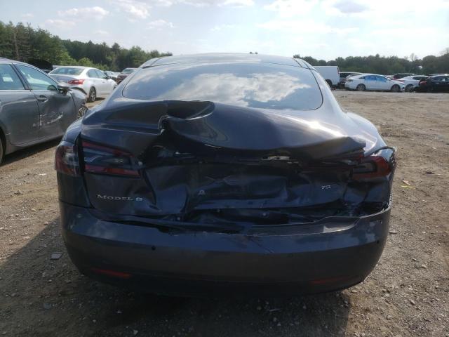 5YJSA1E22GF153321 - 2016 TESLA MODEL S Մոխրագույն լուսանկար 6