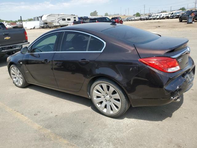 W04G15GV6B1123125 - 2011 BUICK REGAL CXL BURGUNDY photo 2