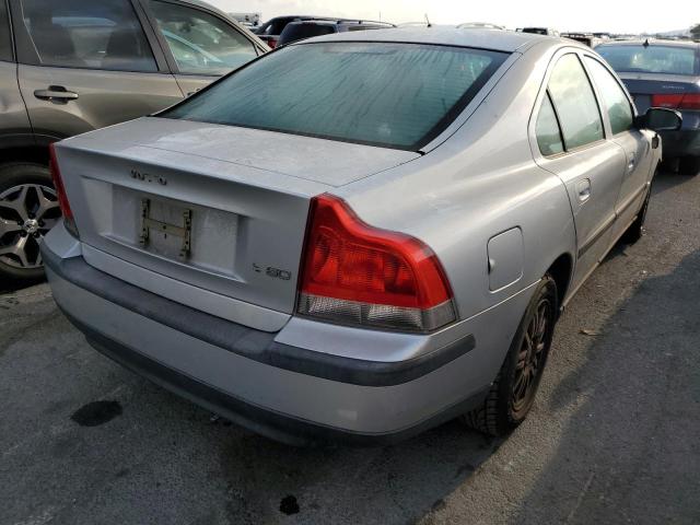 YV1RS64A832273651 - 2003 VOLVO S60 SILVER photo 4