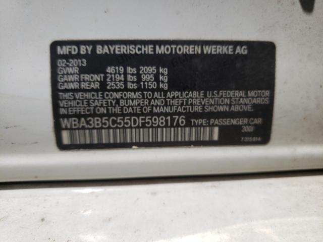 WBA3B5C55DF598176 - 2013 BMW 328 XI SULEV WHITE photo 12