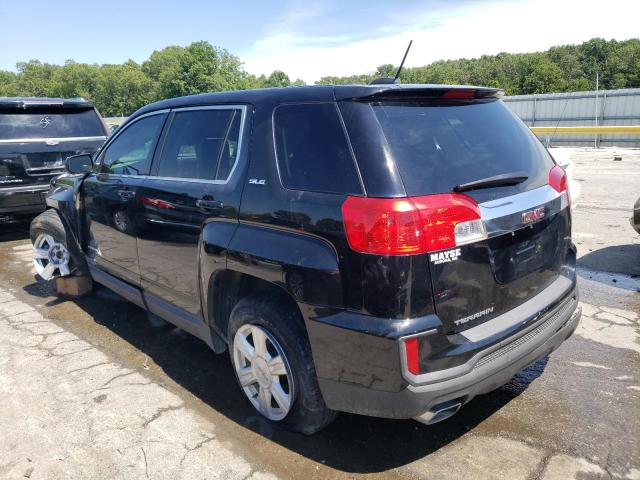 2GKALMEK8G6359695 - 2016 GMC TERRAIN SLE BLACK photo 2