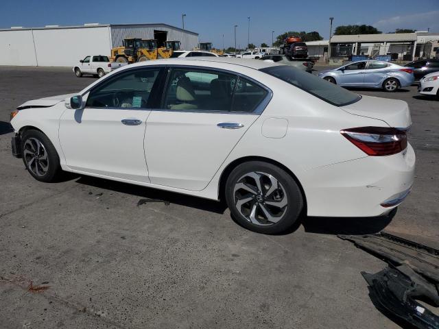 1HGCR3F04GA009222 - 2016 HONDA ACCORD EXL WHITE photo 2