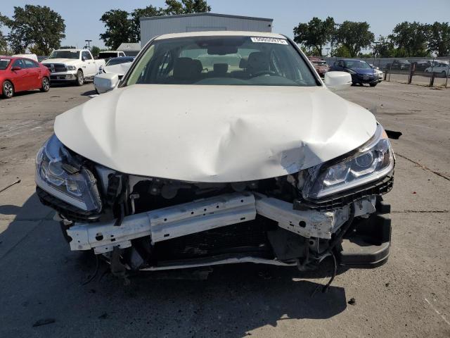 1HGCR3F04GA009222 - 2016 HONDA ACCORD EXL WHITE photo 5