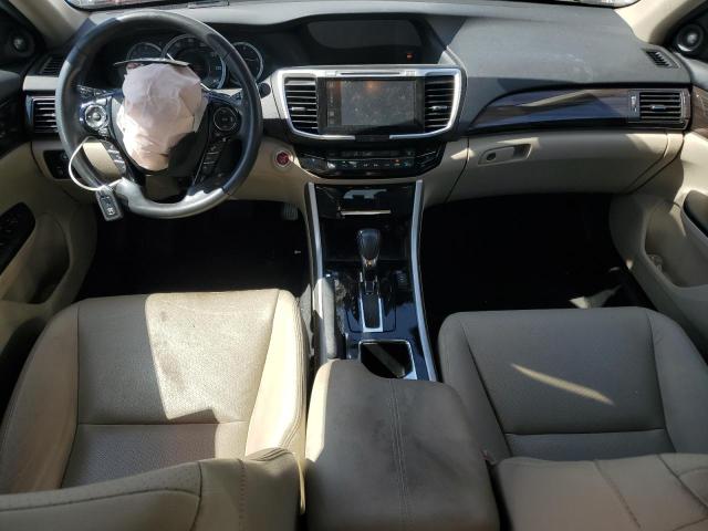 1HGCR3F04GA009222 - 2016 HONDA ACCORD EXL WHITE photo 8