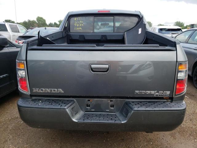 2HJYK16508H507943 - 2008 HONDA RIDGELINE RTL GRAY photo 6