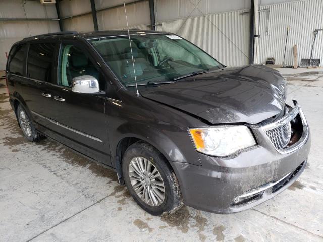 2C4RC1CG4GR127704 - 2016 CHRYSLER TOWN & COU TOURING L GRAY photo 4