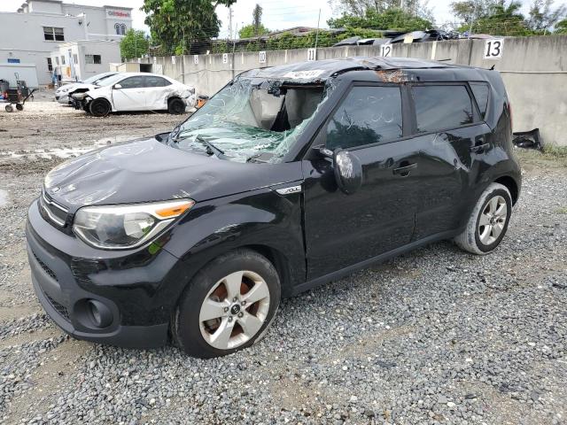 KNDJN2A22J7516225 - 2018 KIA SOUL BLACK photo 1