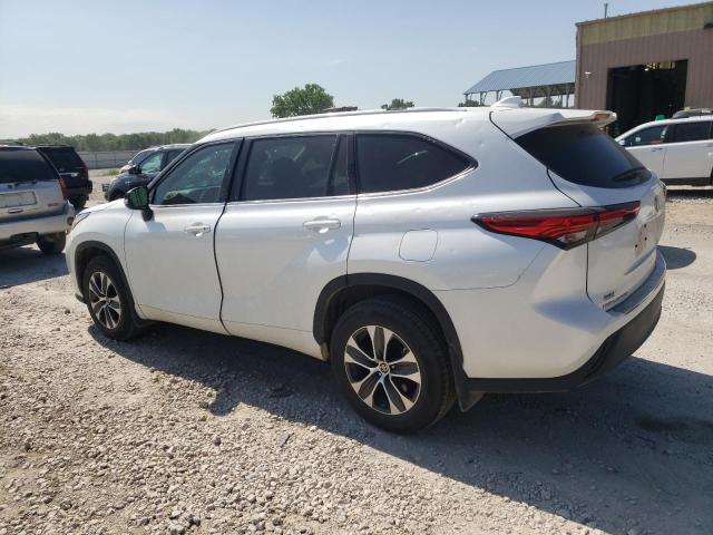 5TDGZRBHXNS570829 - 2022 TOYOTA HIGHLANDER XLE WHITE photo 2