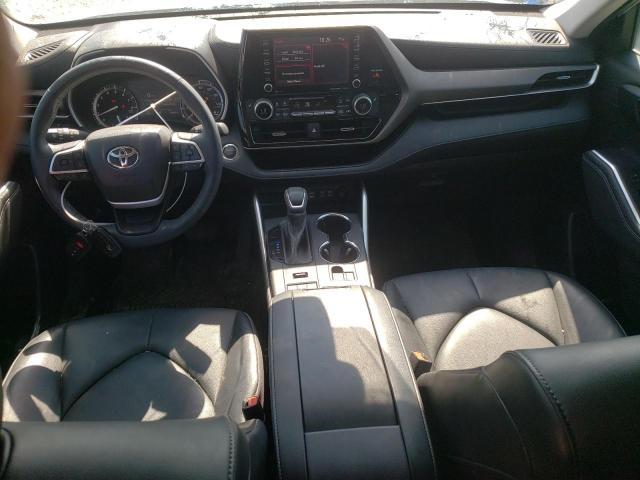 5TDGZRBHXNS570829 - 2022 TOYOTA HIGHLANDER XLE WHITE photo 8