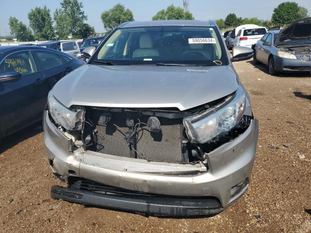 5TDJKRFH6FS075050 - 2015 TOYOTA HIGHLANDER XLE SILVER photo 5