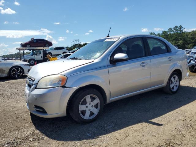 KL1TD5DE9BB243891 - 2011 CHEVROLET AVEO LS SILVER photo 1