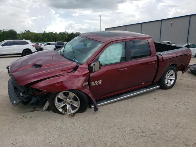 1C6RR7MT8HS843820 - 2017 RAM 1500 SPORT BURGUNDY photo 1