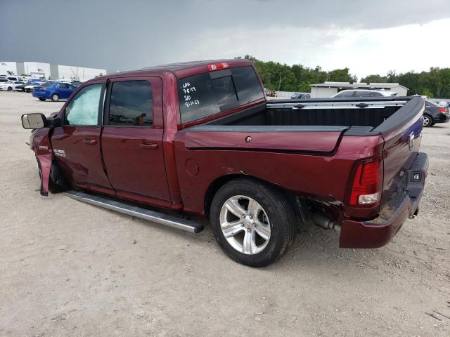 1C6RR7MT8HS843820 - 2017 RAM 1500 SPORT BURGUNDY photo 2