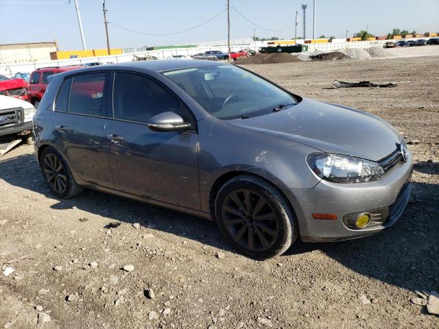 WVWDM7AJ7DW027592 - 2013 VOLKSWAGEN GOLF GRAY photo 4