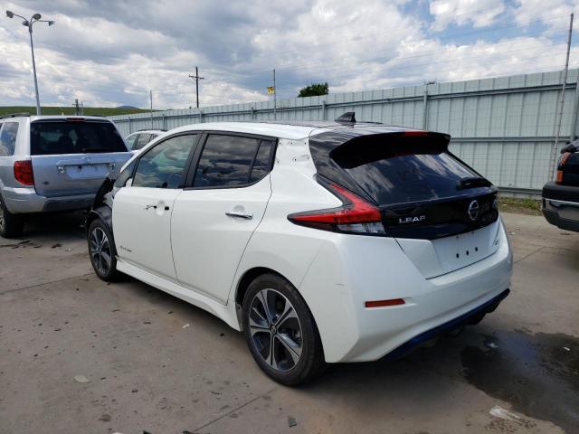 1N4AZ1CPXJC315886 - 2018 NISSAN LEAF S WHITE photo 2